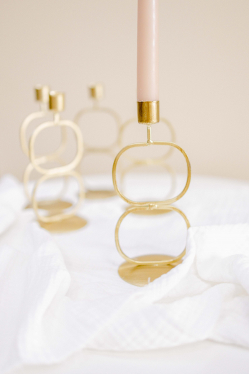 Image principal du produit Bruyère chandelier doré oval